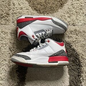 Jordan 3 Retro Fire Red 2022 Men’s 9.5 DN3707-160